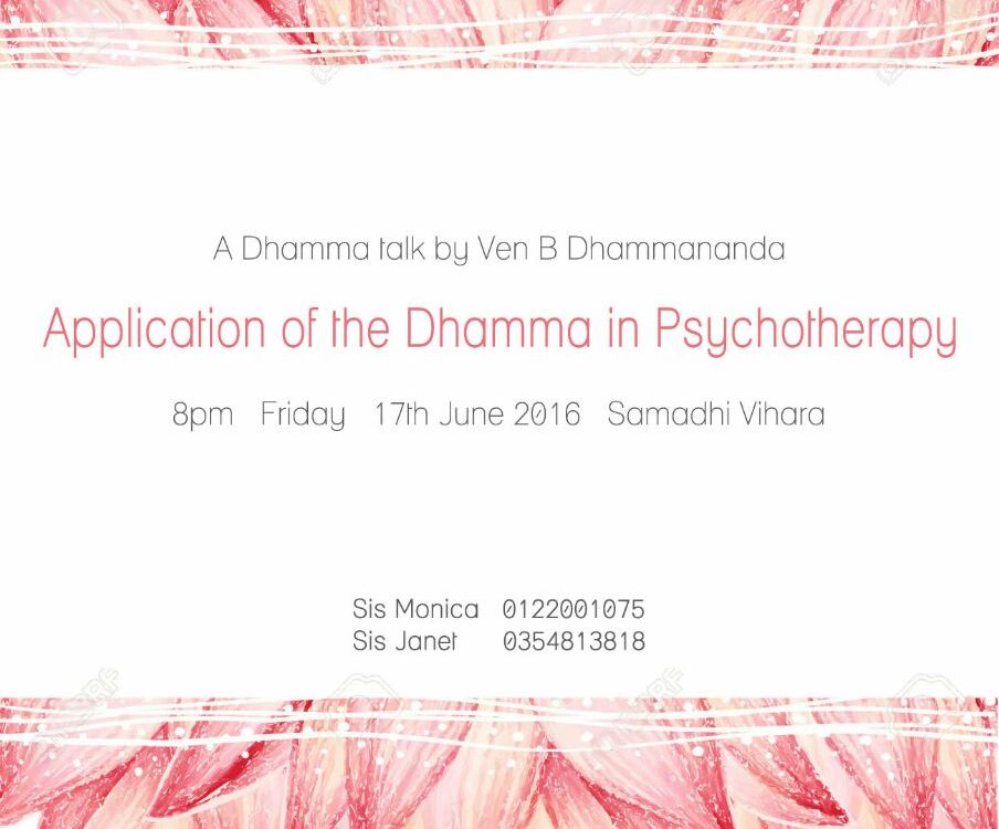 Friday Dhamma Talk